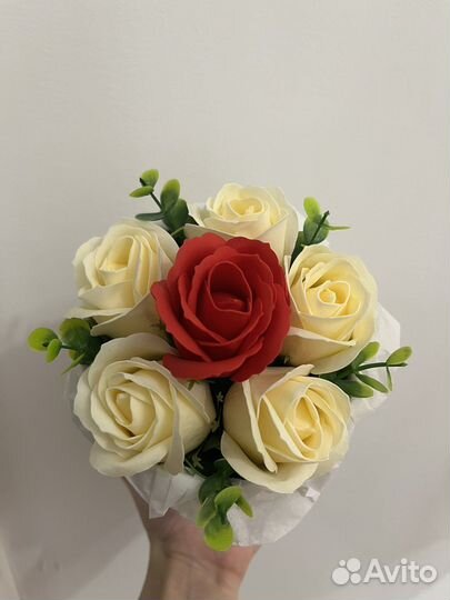 Мыльные розы букеты