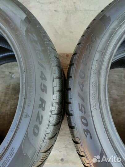 Pirelli Scorpion Winter 275/45 R20 и 305/40 R20 110V