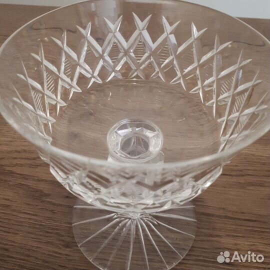 Конфетница хрусталь