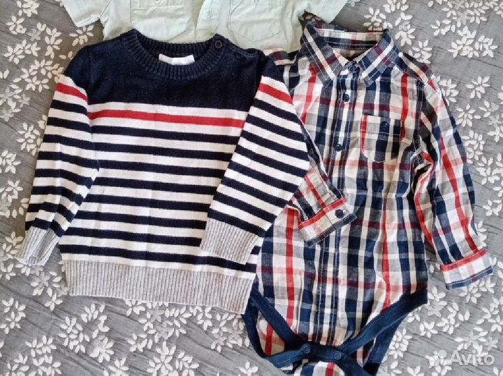 Вещи пакетом на мальчика 80