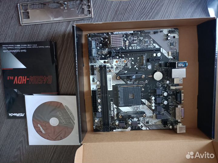 Материнская плата Asrock b450m hdv r4.0