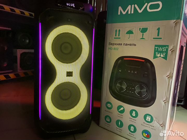 Акустическая колонка Mivo беспроводная 1100Вт