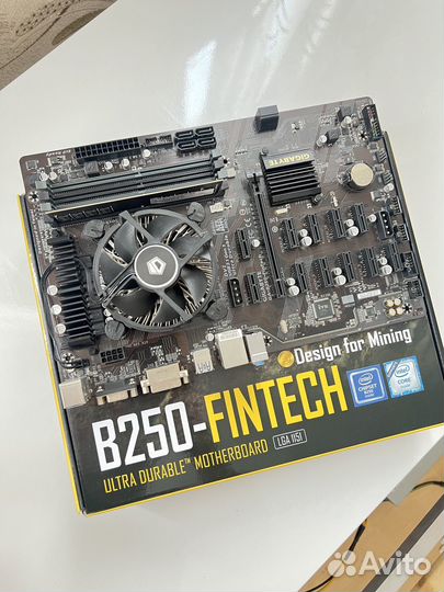 Материнская плата gigabyte fintech b250