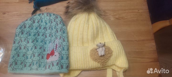 Шапки для девочки осень-зима