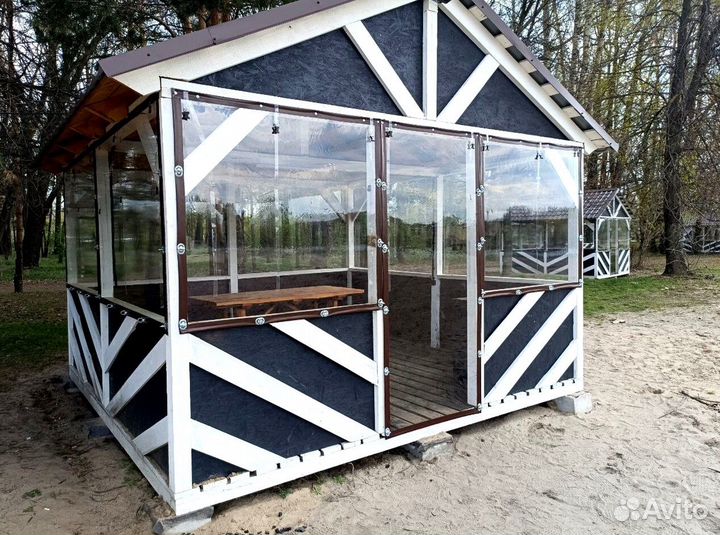 Мягкие окна для террас