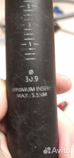 Карбоновый подсидел велосипеда