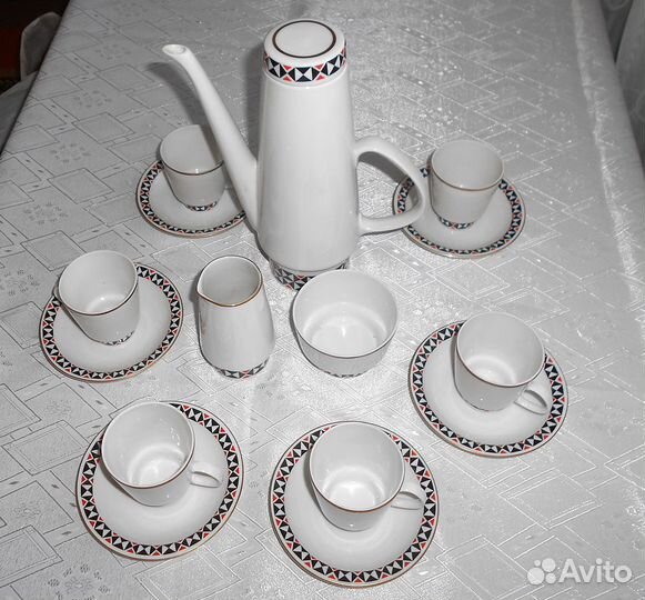 Кофейный сервиз из ГДР