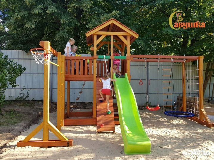 Игровая площадка для дачи Савушка Baby play 12