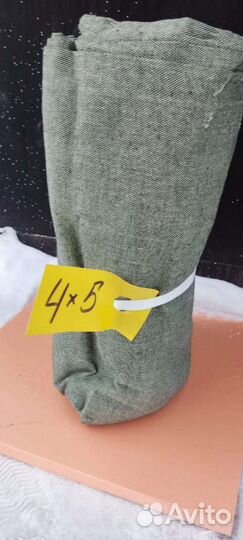 Штора в гараж на ворота - брезент