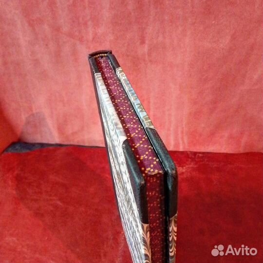 Скетчбук в кожаном переплете, ежедневник, скетчбук