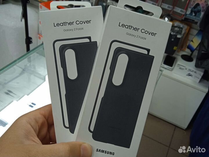Чехол кожа на samsung galaxy z fold 4