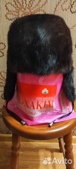 Шапка норковая женская