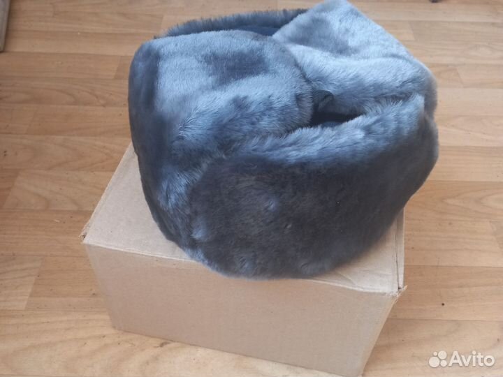 Мужская зимняя шапка ушанка меховая