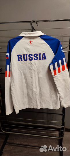 Футболка-поло с длинными рукавами