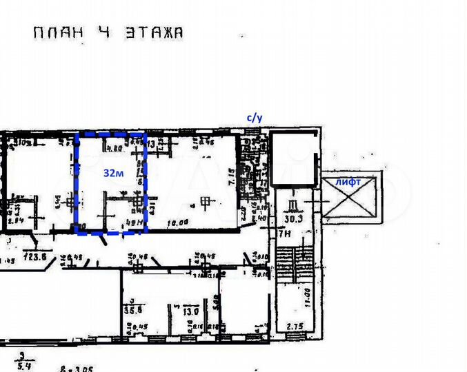 Производство, 32 м²