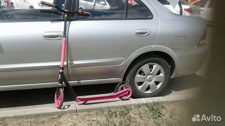 Самокат детский двухколесный бу высота фиксируется
