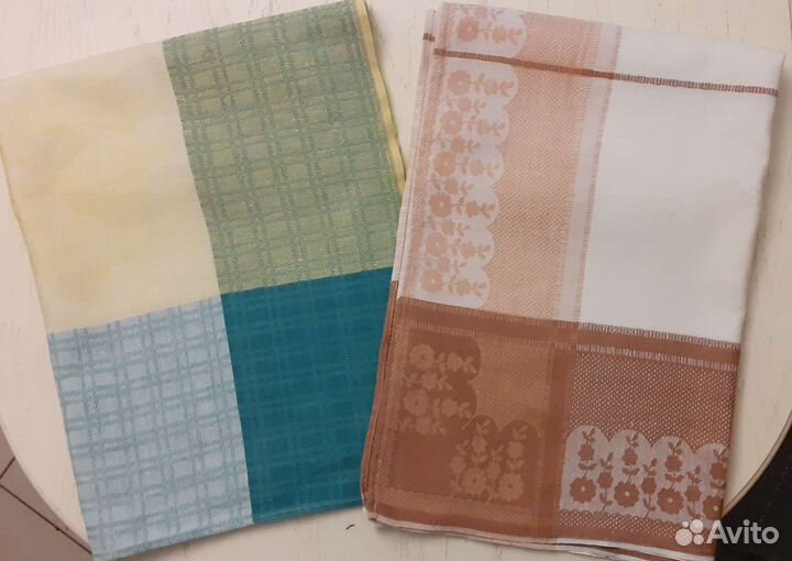 Скатерть полульняная СССР