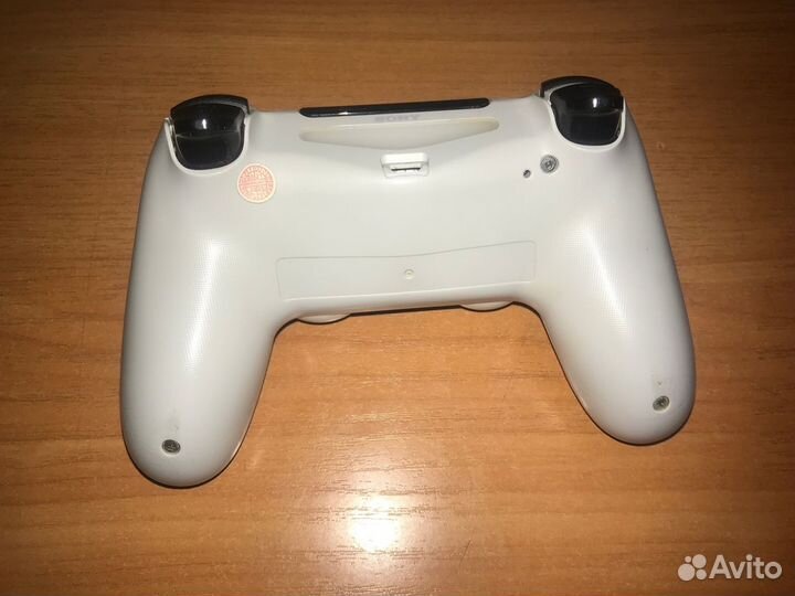 PS4 Геймпад Оригинал CUH-ZCT1E sn- v1 White Белый