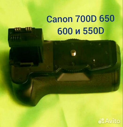Батарейный блок canon 700D 650 600 550D