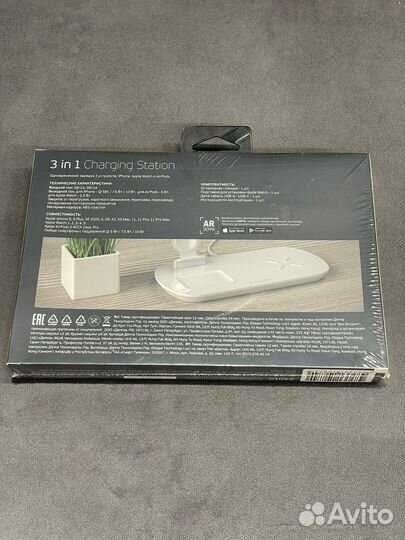 Беспроводная зарядка Deppa для Apple