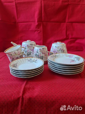 Сервиз вербилки ссср, неполный