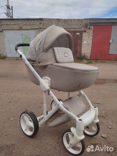 Коляска 2 в 1 adamex luciano
