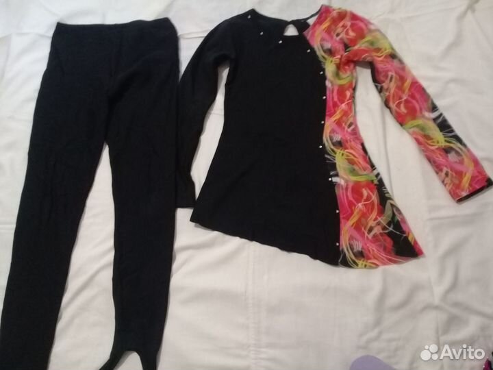 Платье и лосины для фигурного катания