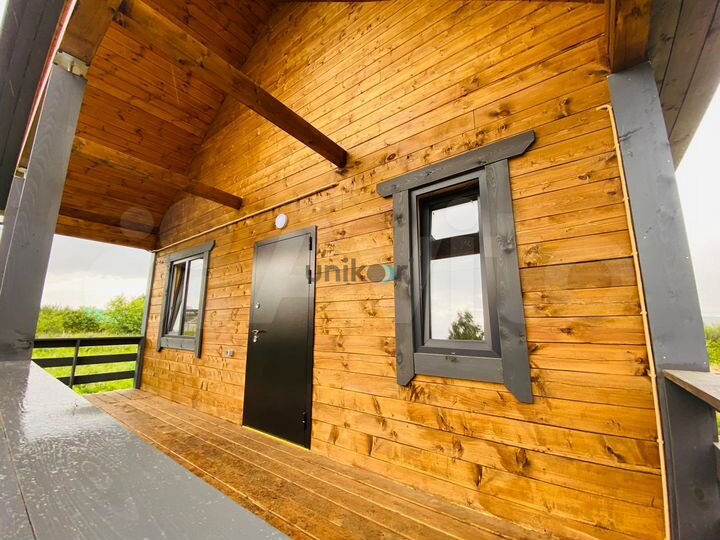 Дом 55 м² на участке 8 сот.