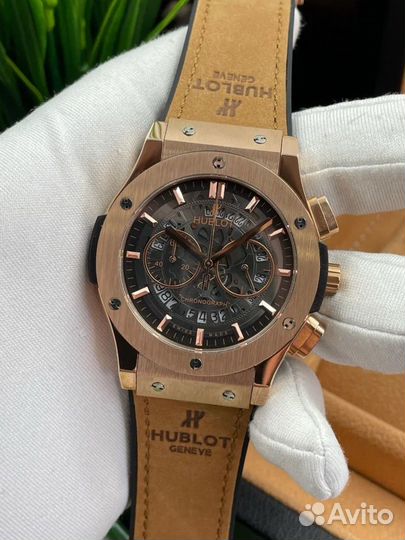 Кварцевые мужские часы Hublot Big Bang