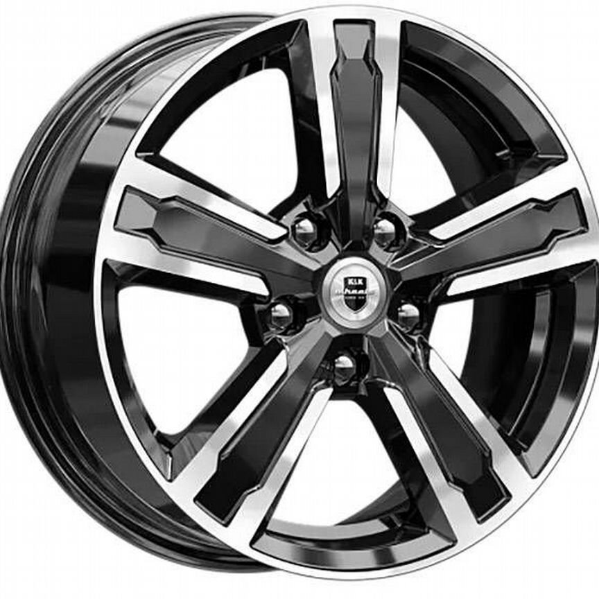 Диски K&K Оклахома 6.5x16 5x108 ET50 D63.3 Алмаз черный