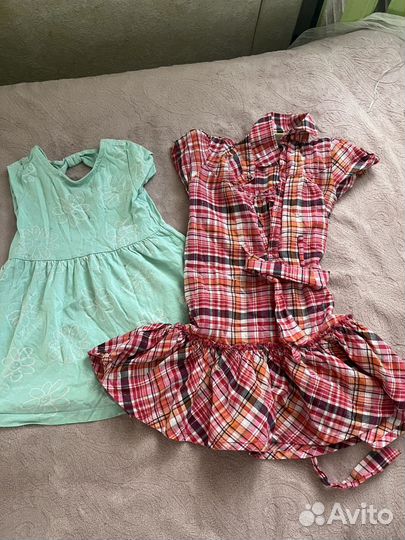 Детская одежда для девочек пакетом