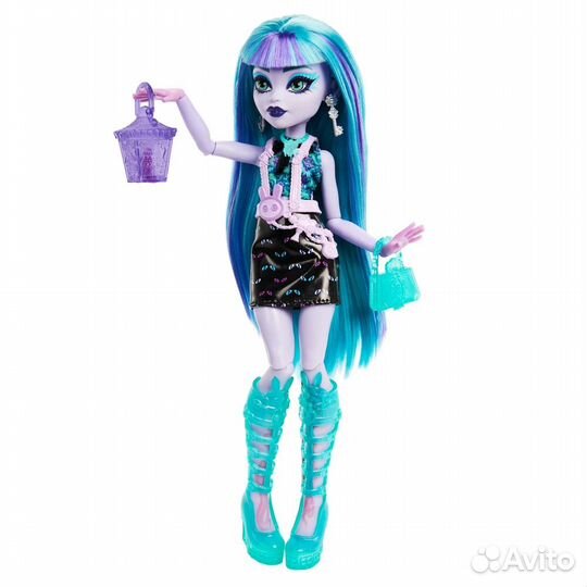 Кукла Монстер Хай Monster High Twyla Neon Frights