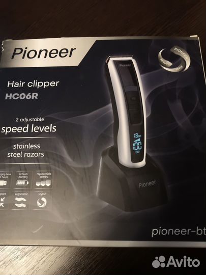 Машинка для стрижки волос пионер новая
