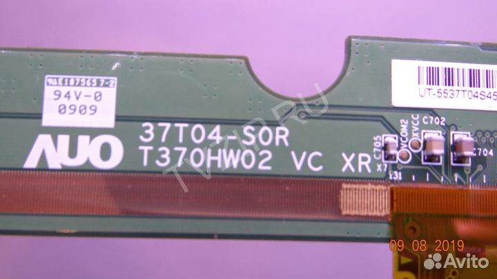 T370HW02 VC XR/XL 37T04-S0R 37T04-S0U