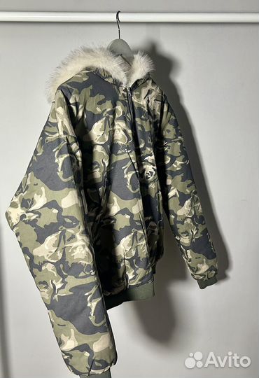 Fur Puffer Bomber