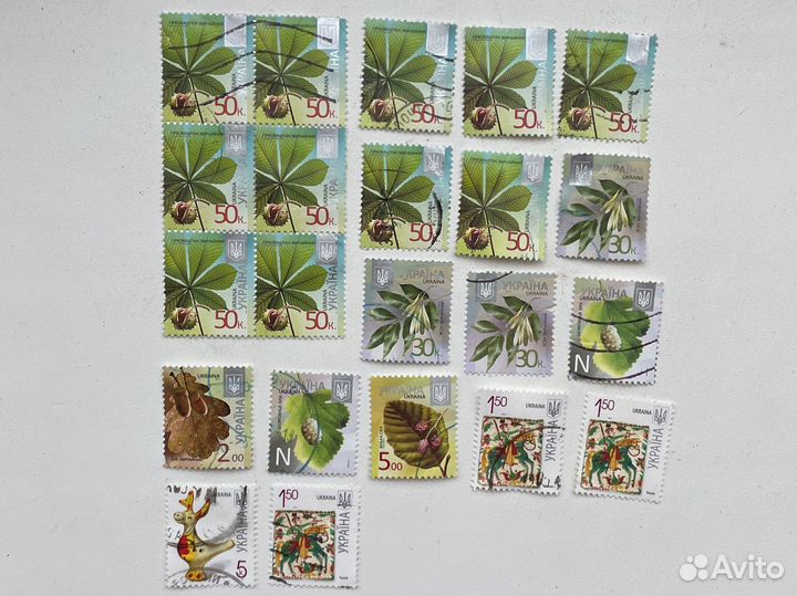 Почтовые марки Украина