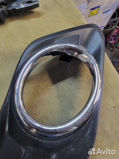 2014-22 Х трейл накладка птф Левая X-Trail T32