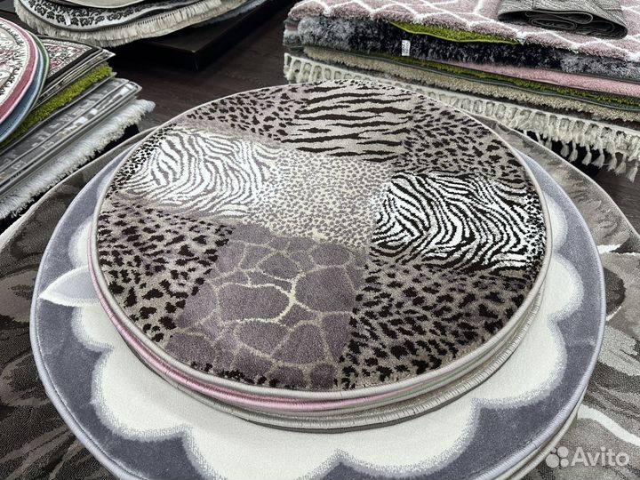 Ковер круглый 80х80 см