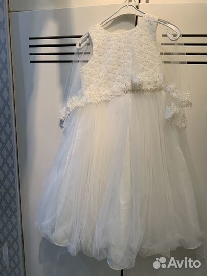 Нарядное платье для девочки 128 134