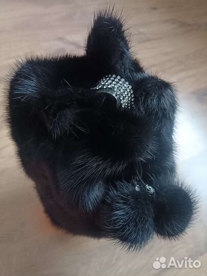 Шапка норковая женская бу