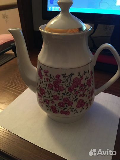 Кофейник фарфор