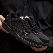 Люкс кроссовки Nike Air Jordan 1 Low Black