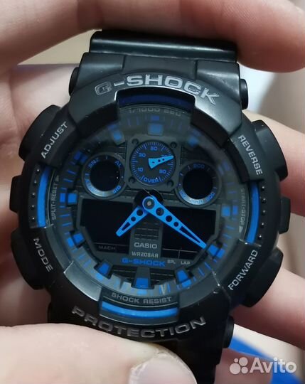 Часы casio g shock ga 100