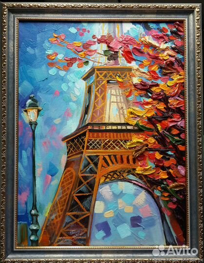 Картина маслом на холсте 