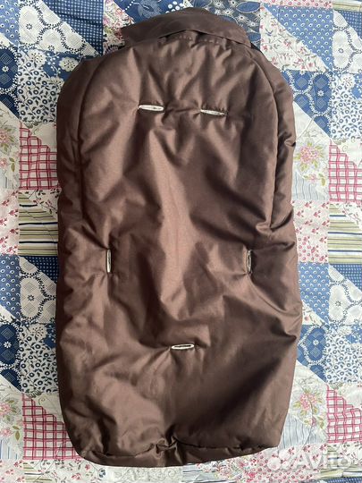 Конверт в коляску на овчине теплый