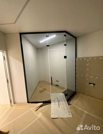 Стеклянные офисные и межкомнатные перегородки