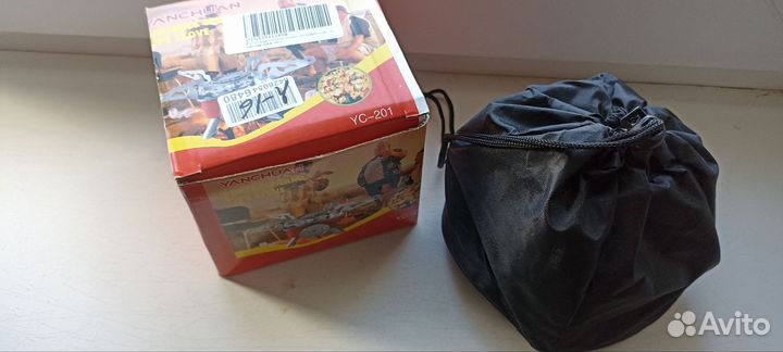 Складная походная газовая плитка