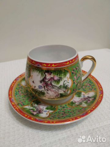 Чашка с блюдцем