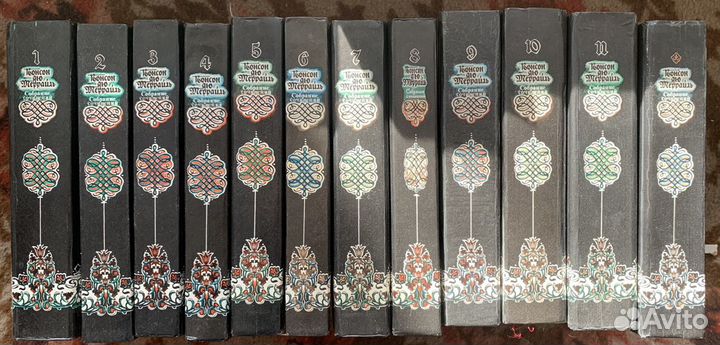 Понсон дю Террайль,собрание сочинений в 12-ти тома