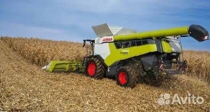 На разборке сельхозтехника Claas